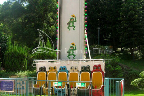 Frog Hopper Small Tower Ride for Kiddies