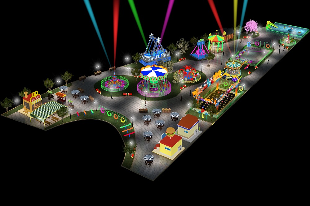 Professional CAD Amusement Park Design