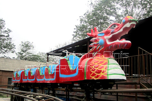 Thrill Slide Kiddie Dragon Coaster for Park