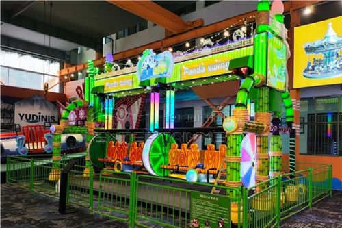 Panda Happy Swing Displayed in Dinis Factory